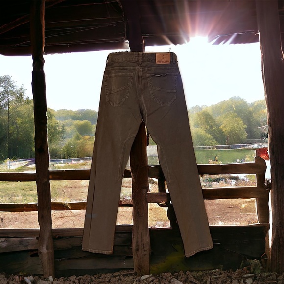 Siviglia Made in Italy Jeans/khaki color Unisex Size 31 - Picture 4 of 14